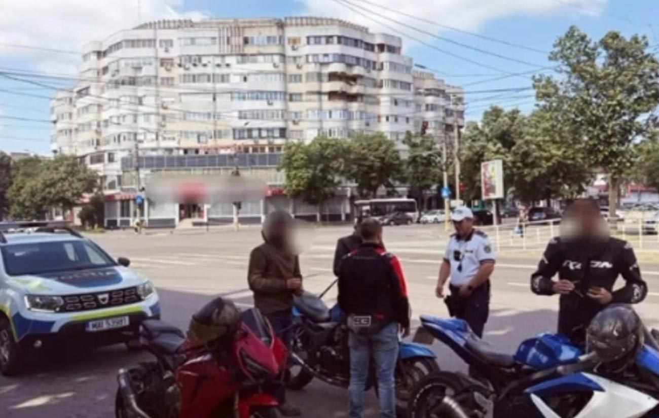 Siguranța motocicliștilor, în atenția polițiștilor