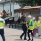 Activități de educație rutieră și patrulă școlară desfășurate de polițiști la Salcia Tudor