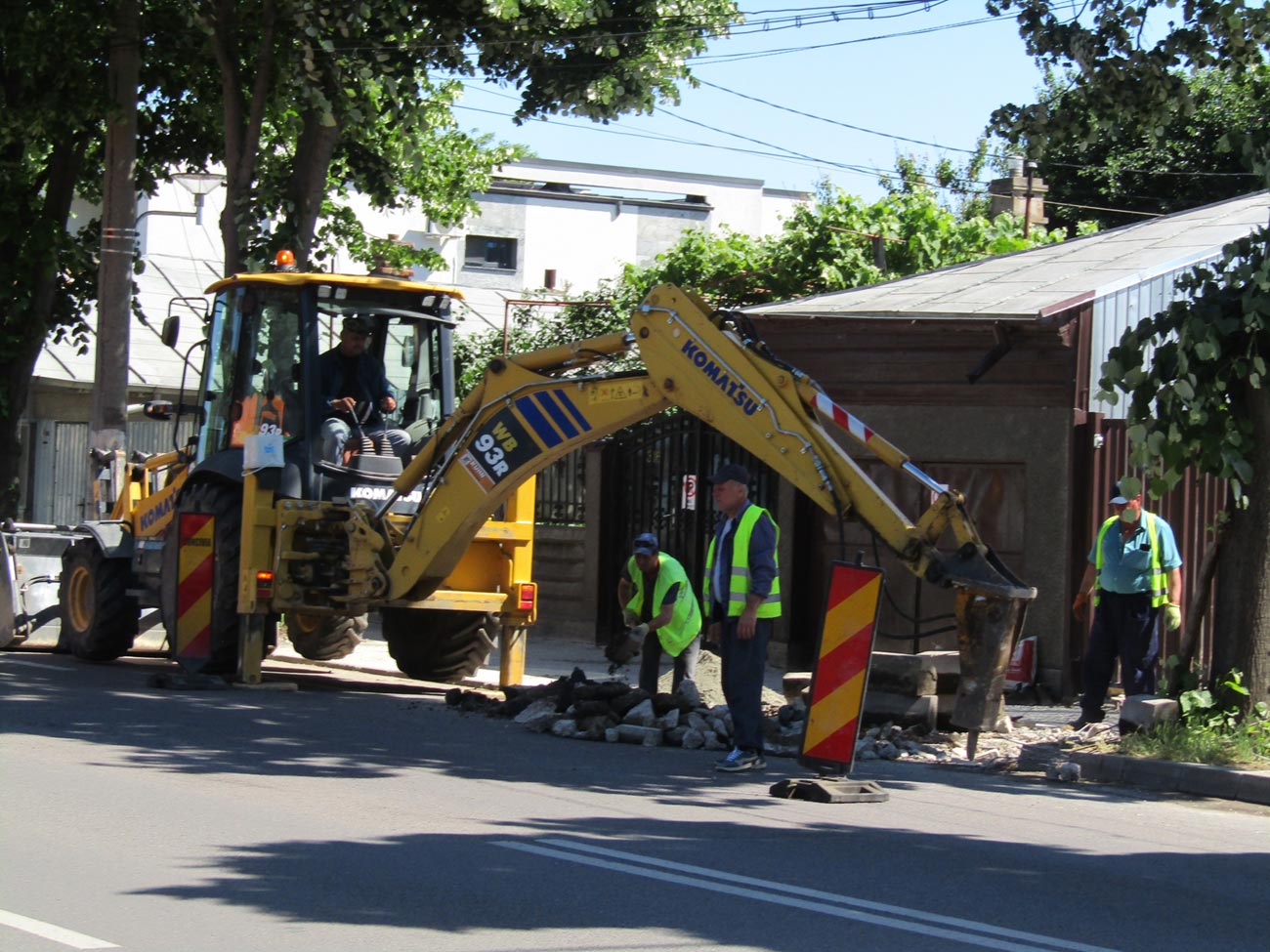 Administrația Dragomir. Începe asfaltarea Căii Galaţi, între Pod Brăiliţa şi strada Ulmului