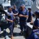 Elevii Școlii Militare de Maiștri Militari, documentare în Portul MilitarBrăila