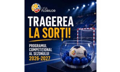 Programul meciurilor din Liga Florilor 2026-2027. HC Dunărea începe campionatul în deplasare, la nou-promovata Știința București