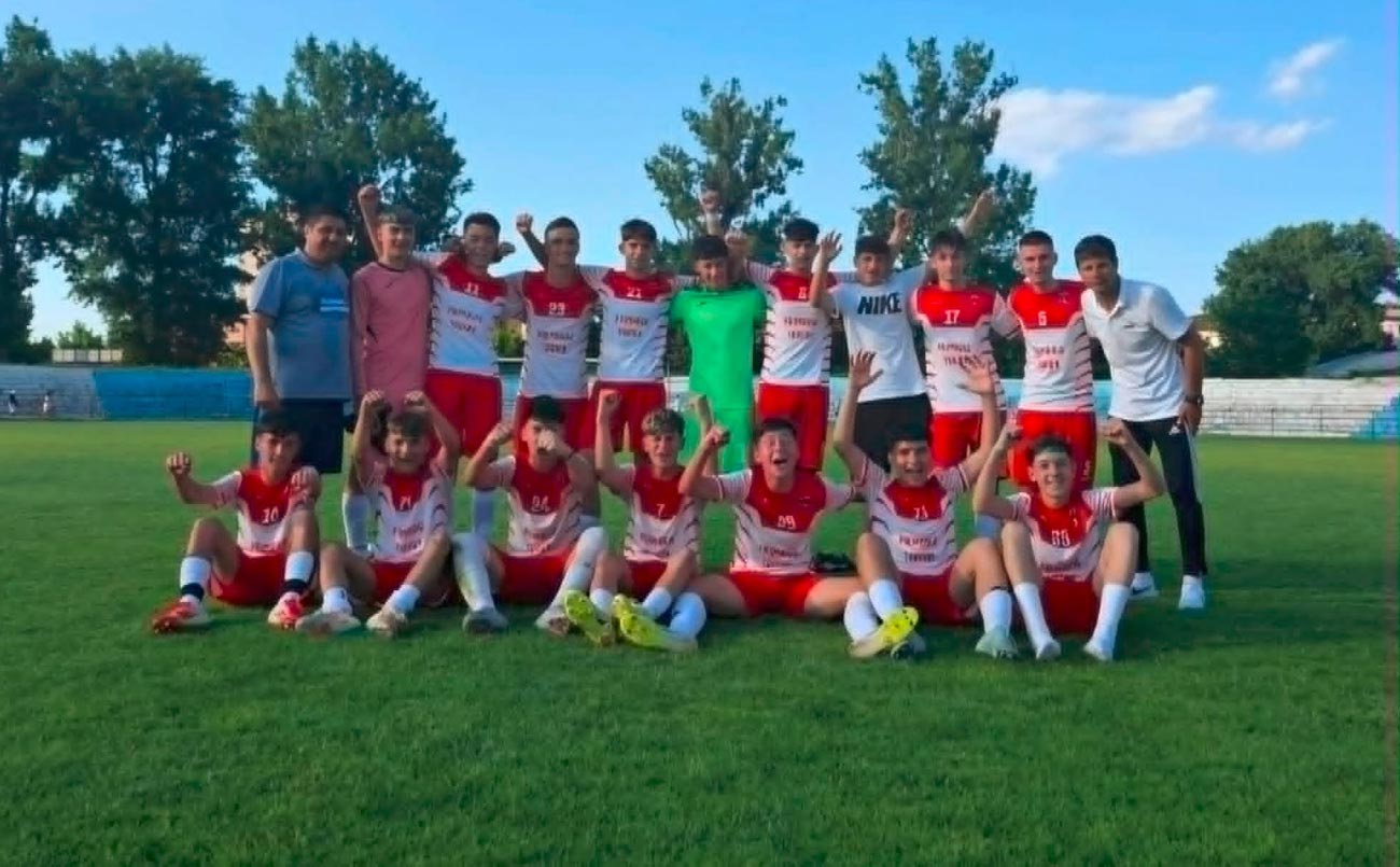 Victoria Traian a câștigat etapa regională la fotbal U17