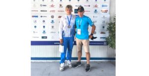 Eduard Stoian, de la CSM Brăila, medaliat cu bronz la Campionatul European de kaiac canoe maraton