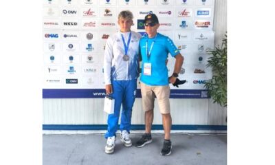 Eduard Stoian, de la CSM Brăila, medaliat cu bronz la Campionatul European de kaiac canoe maraton