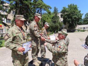 Cei mai buni geniști, premiați la sediul Batalionului 72 Geniu „General C-tin Savu”
