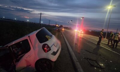 Accident mortal pe Centura Brăilei. Un șofer a decedat, iar o femeie și un copil de 3 ani au ajuns la spital
