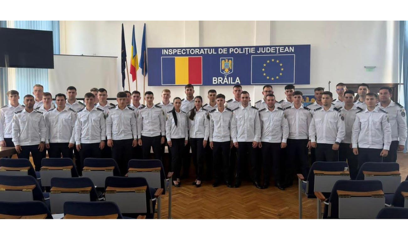 32 de noi agenți de poliție s-au alăturat IPJ Brăila. Vor întări structurile de ordine publică și rutieră
