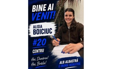 Alisia Boiciuc, primul transfer anunțat de HC Dunărea Brăila