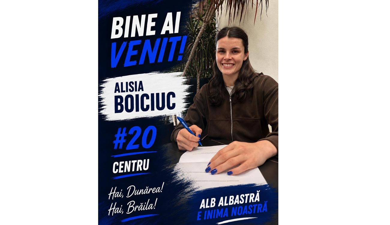 Alisia Boiciuc, primul transfer anunțat de HC Dunărea Brăila