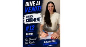 Bianca Curmenț este noul portar al echipei HC Dunărea