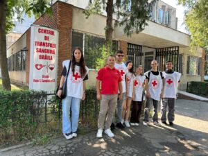 Voluntarii Crucii Roșii Brăila au donat sânge pentru a salva vieți