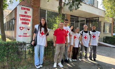 Voluntarii Crucii Roșii Brăila au donat sânge pentru a salva vieți