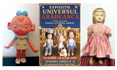 Păpuși rare, prototipuri și comori ale copilăriei, expuse la Brăila