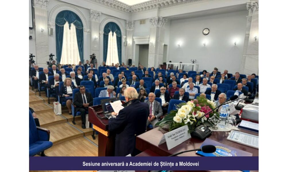 Ședință festivă a ASM: 80 de ani de cercetare academică în Republica Moldova