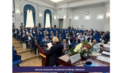Ședință festivă a ASM: 80 de ani de cercetare academică în Republica Moldova
