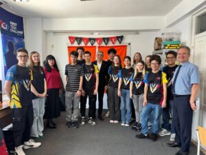 Campionii de la «Velocity», vizitați de președintele CJ Brăila