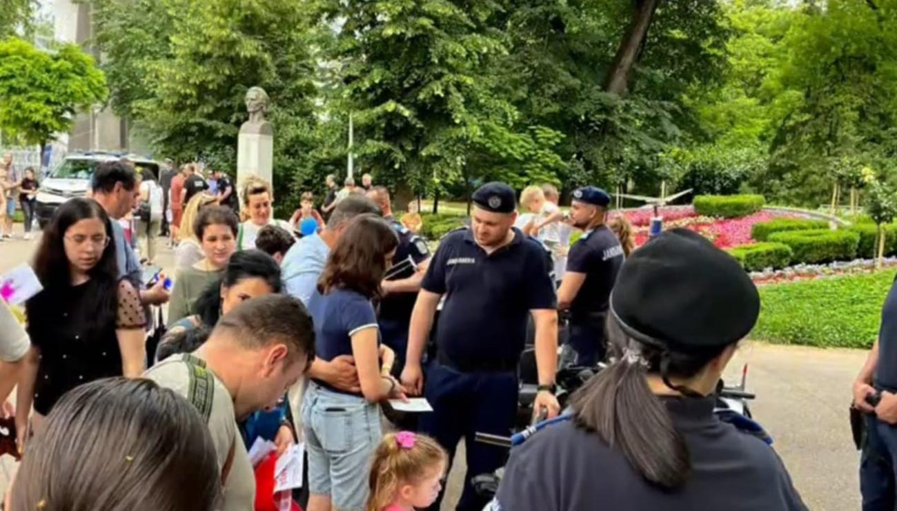 Jandarmi în misiune, la început de vară