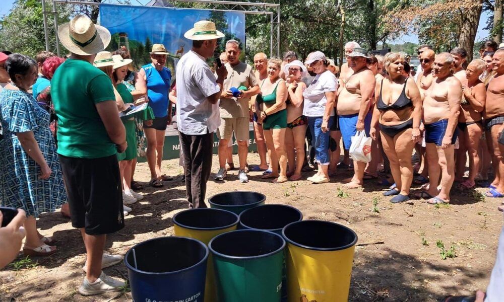 Locul de picnic din stațiunea Lacu Sărat a primit botezul focului