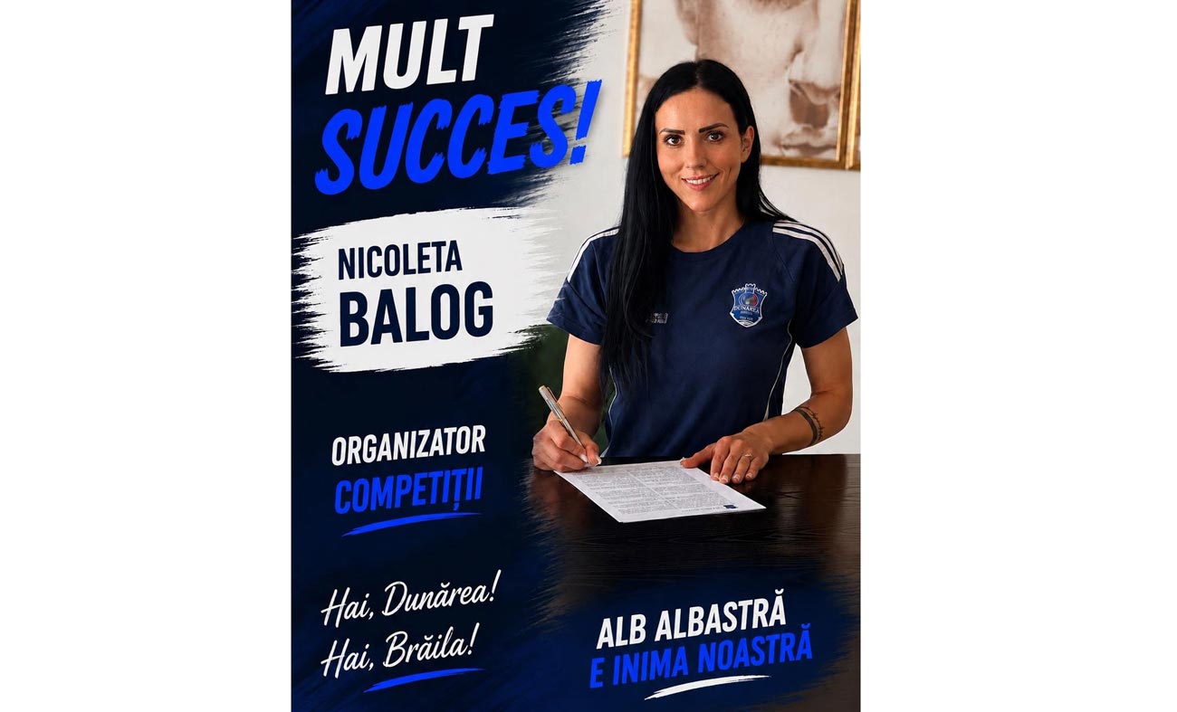 Nicoleta Balog, noul organizator de competiții de la HC Dunărea
