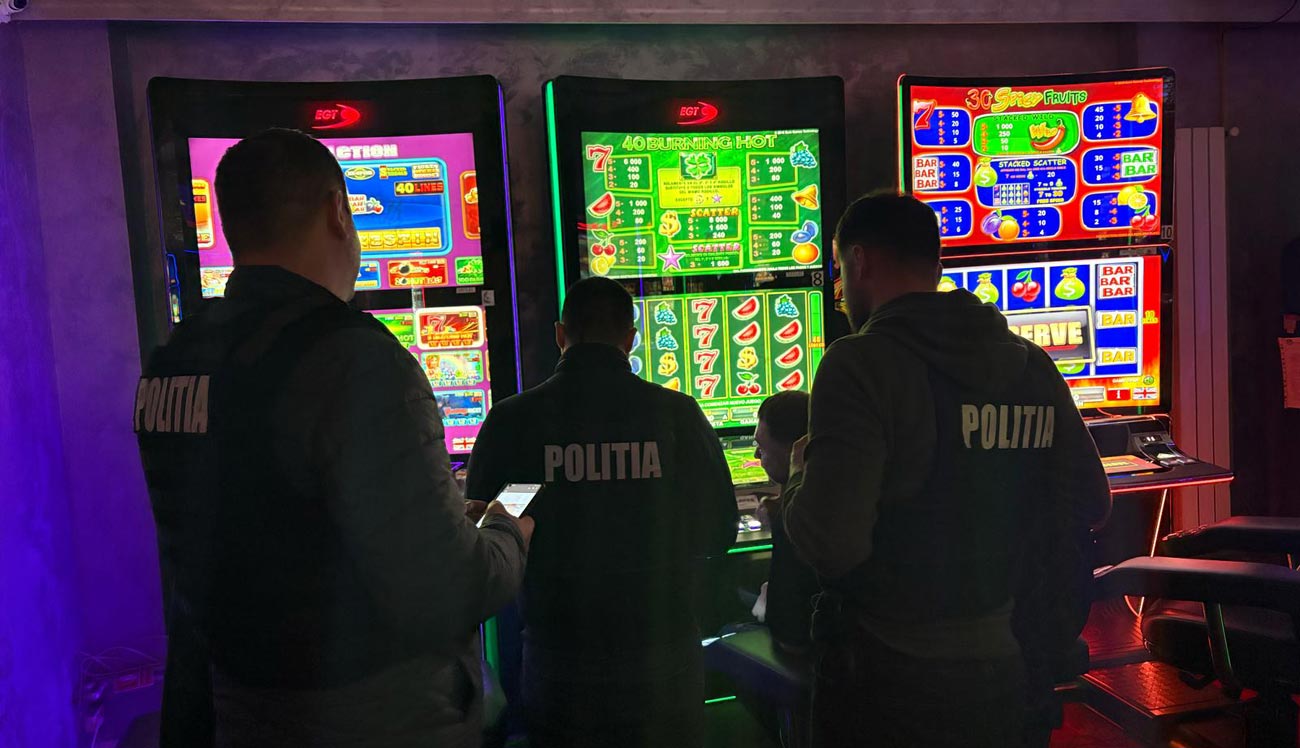 Razii în barurile, terasale și sălile de jocuri din Brăila