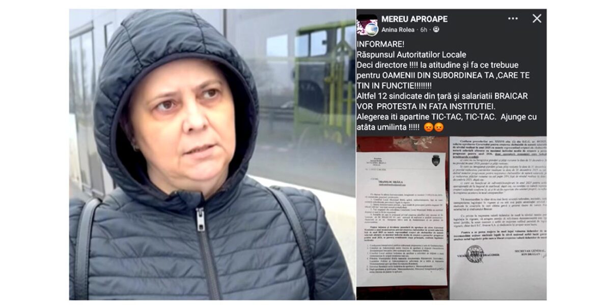 Protest cu parfum politic și cereri nelegale ale sindicatului ”Transloc”