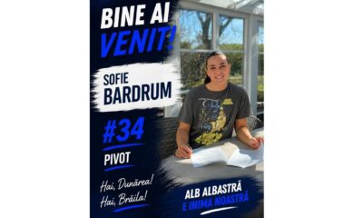 Daneza Sofie Bårdrum face parte din proiectul echipei HC Dunărea