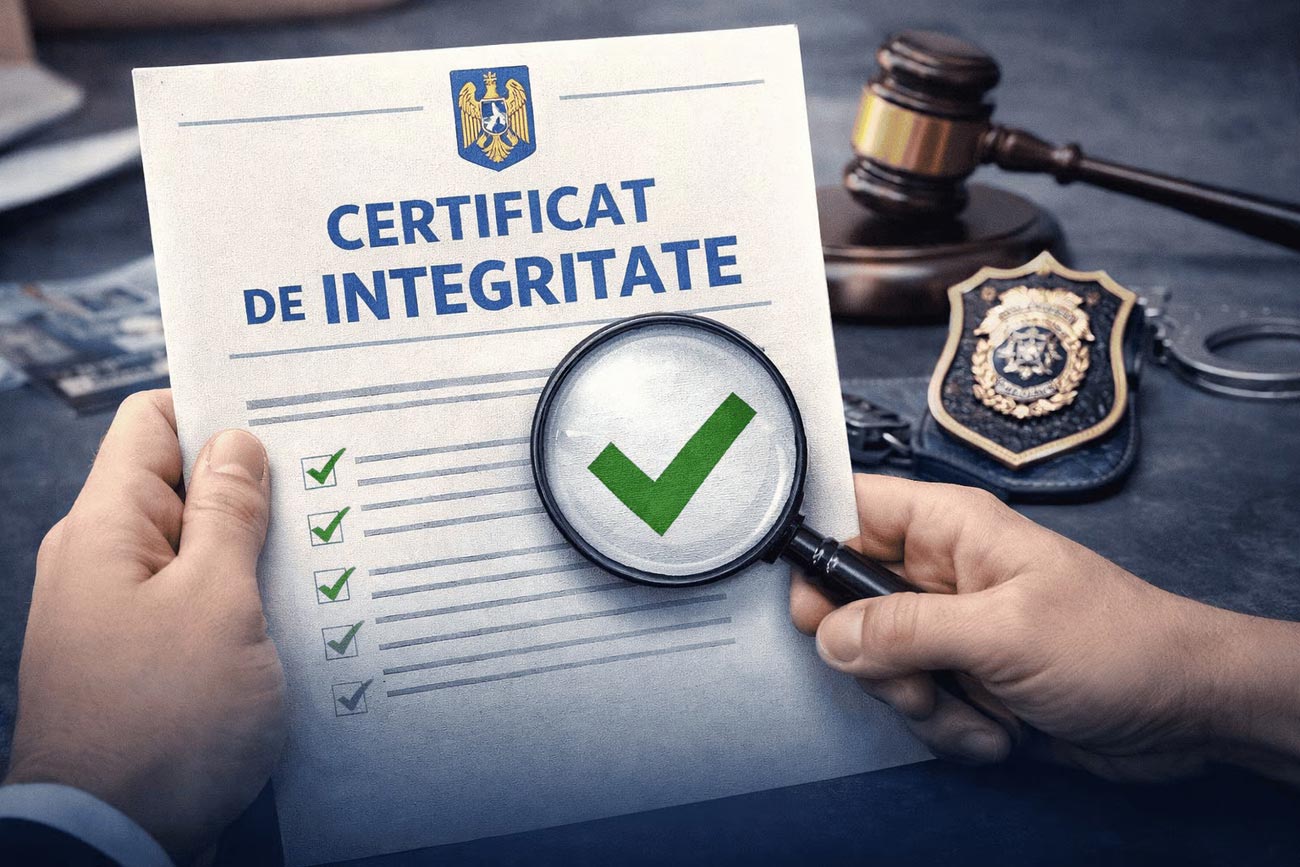 Certificatul de integritate comportamentală poate fi obținut online, prin HUB-ul Ministerului Afacerilor Interne