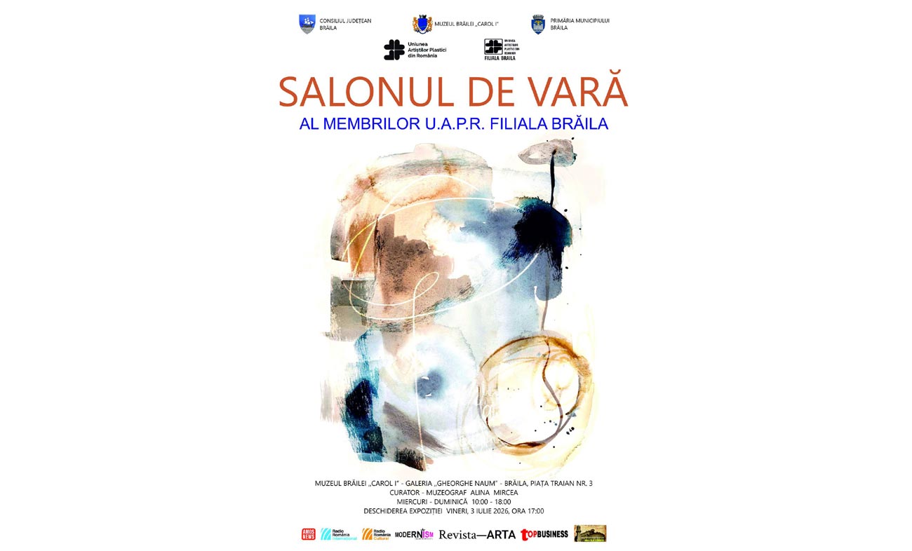 Vernisajul Salonului de Vară al membrilor UAPR Brăila, la Galeria „Gheorghe Naum”