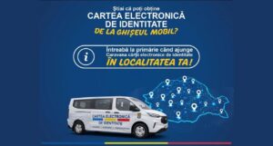 Caravana pentru eliberarea Cărții Electronice de Identitate ajunge la Unirea