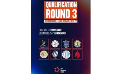 HC Dunărea Brăila va evolua în Turul 3 preliminar al EHF European League Women 2026 - 2027
