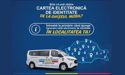 Caravana pentru eliberarea Cărții Electronice de Identitate ajunge la Gropeni, Grădiștea și Racovița