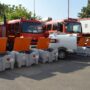 O cisternă și șase rezervoare de mare capacitate primite în dotare de ISU Brăila