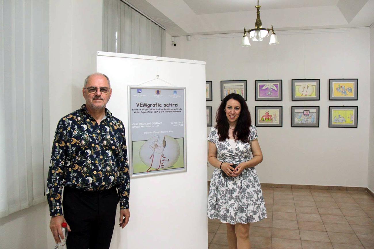 „Râsul, de profesie”, la Casa Umorului Desenat