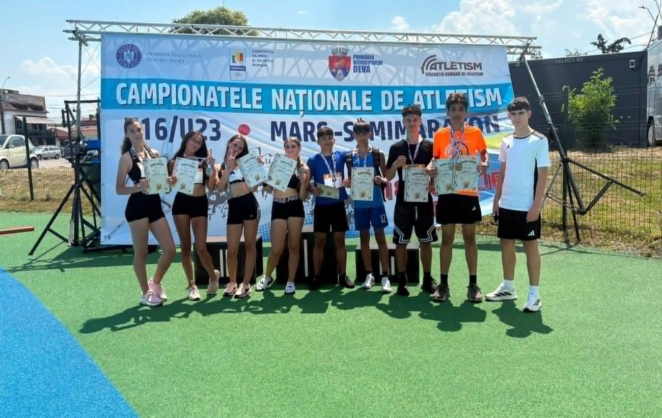 Rezultate excelente pentru atleții brăileni la Campionatul Național de atletism U16