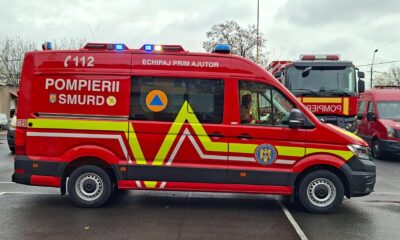 Ambulanță SMURD de ultimă generație pentru Garda de Intervenție Însurăței