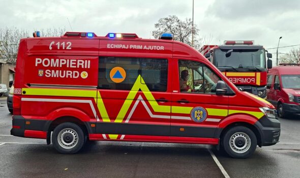 Ambulanță SMURD de ultimă generație pentru Garda de Intervenție Însurăței