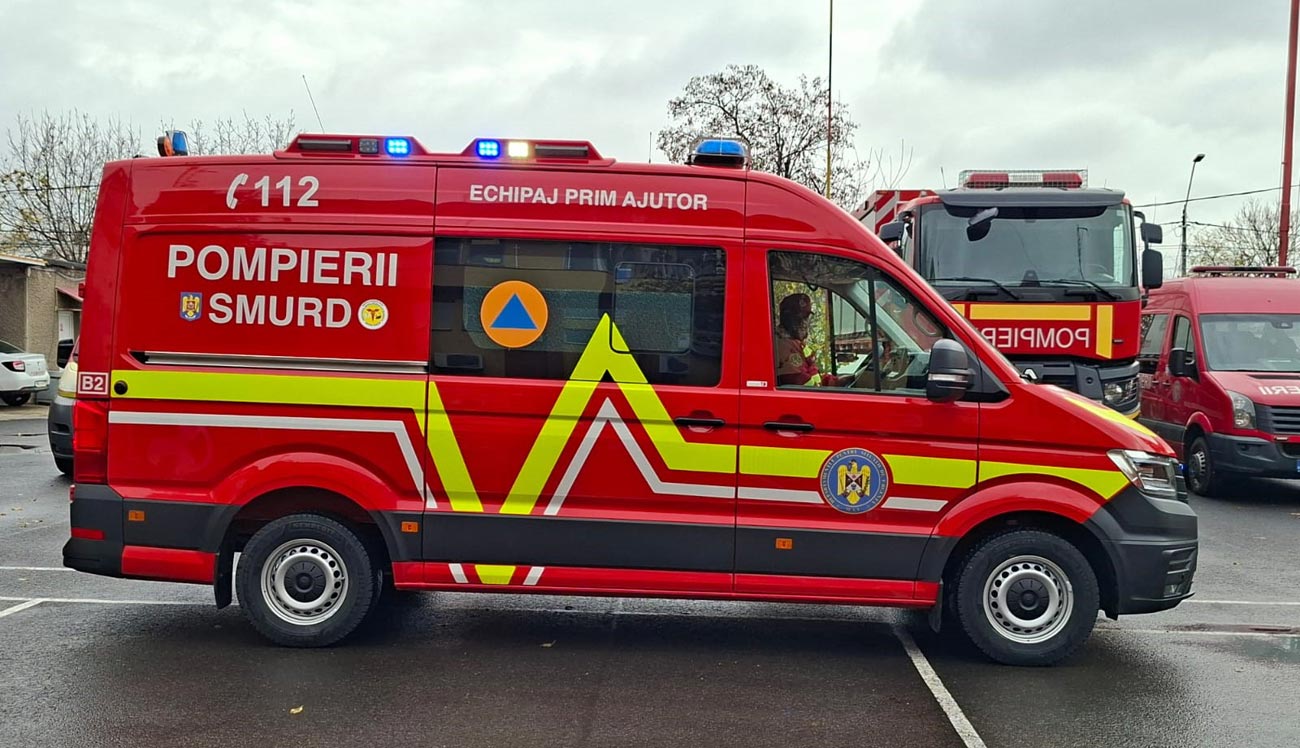 Ambulanță SMURD de ultimă generație pentru Garda de Intervenție Însurăței