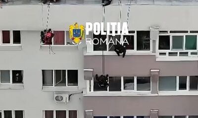 O femeie care amenința că se sinucide a fost salvată de trupele speciale SAS și SIAS