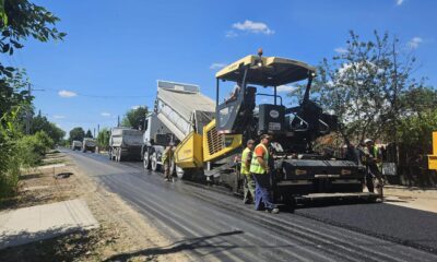 Lucrări de întreținere a drumurilor județene din Brăila