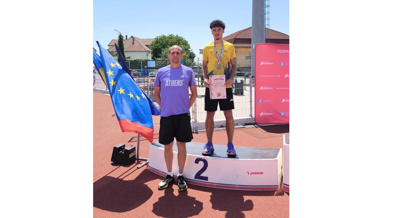 Brăileanul Pavel Cătălin Bunea, rezultate de excepție la Campionatul Balcanic de atletism
