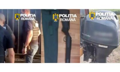 Armă neletală găsită la domiciliul unui brăilean