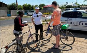 Acțiuni pentru siguranța bicicliștilor aflați în trafic