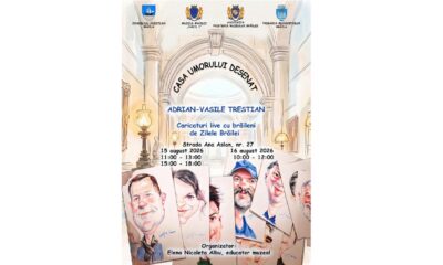 Caricaturi live de Zilele Brăilei