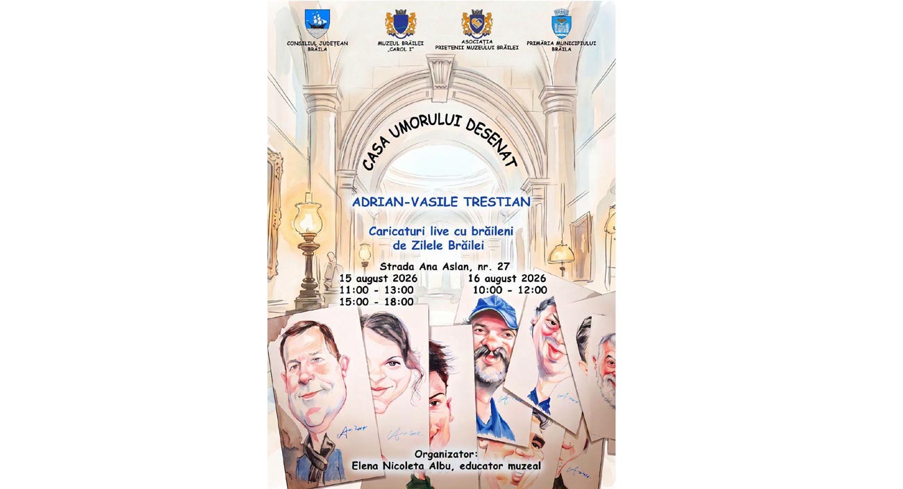 Caricaturi live de Zilele Brăilei