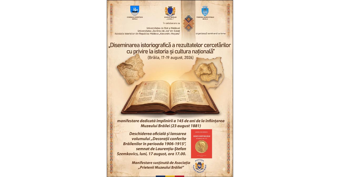Muzeul Brăilei „Carol I”, 145 de ani de la înființare