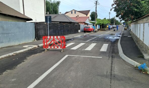 Strada Graurului din Catanga, ghinion după asfaltare