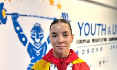 O nouă româncă de senzație! A câştigat 3 medalii de aur la Europenele de haltere