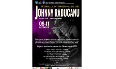 7 septembrie - data limită pentru înscrierea la Festivalul „Johnny Răducanu”
