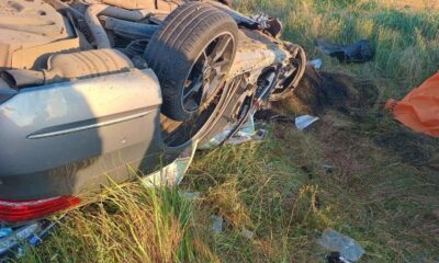 Accident mortal pe DJ 221. Două persoane au murit