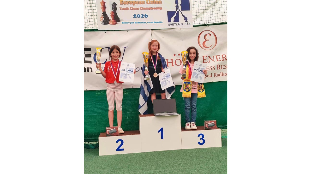 La numai 8 ani, Ioana a obținut medalia de bronz la Campionatul Uniunii Europene de Șah pentru Juniori din Cehia